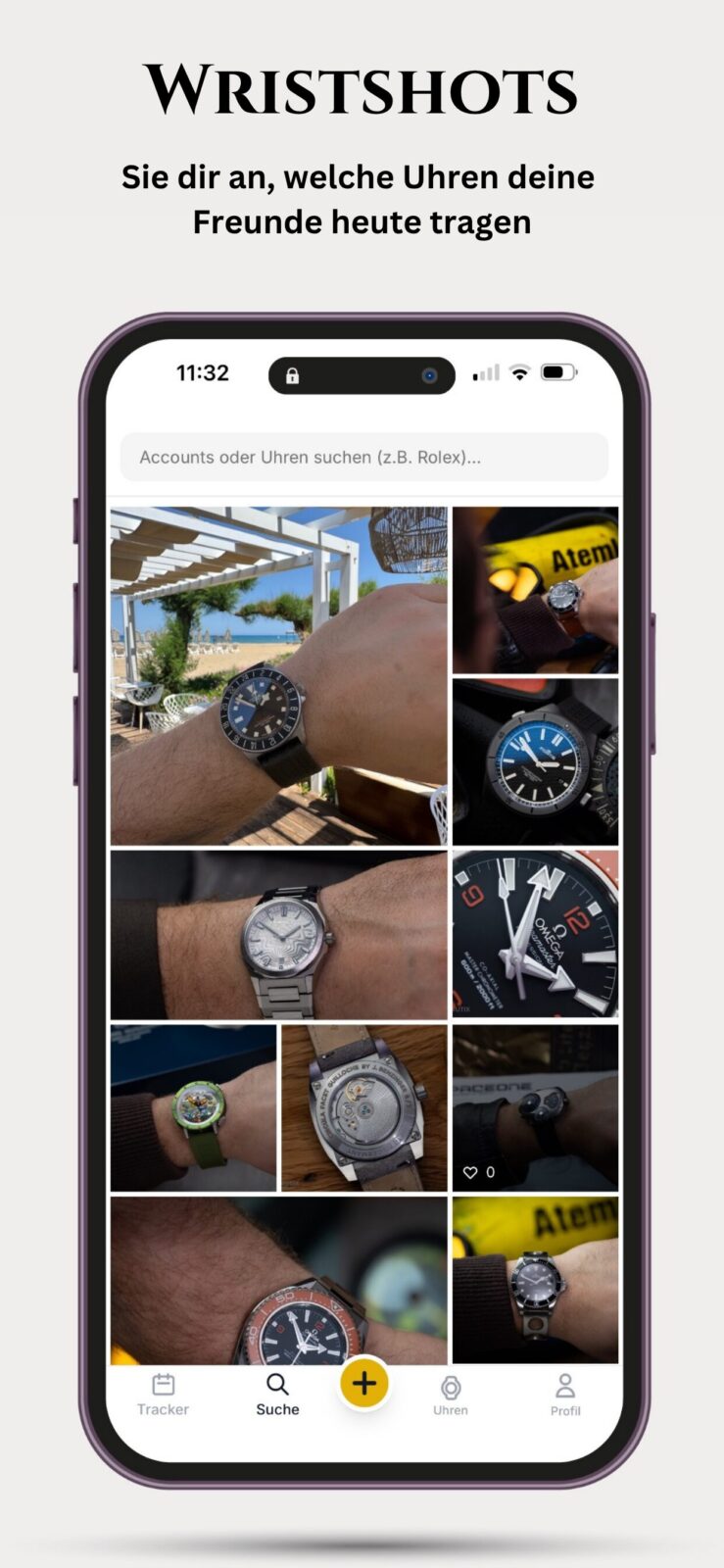 4. WristShot Uhren aus der Community