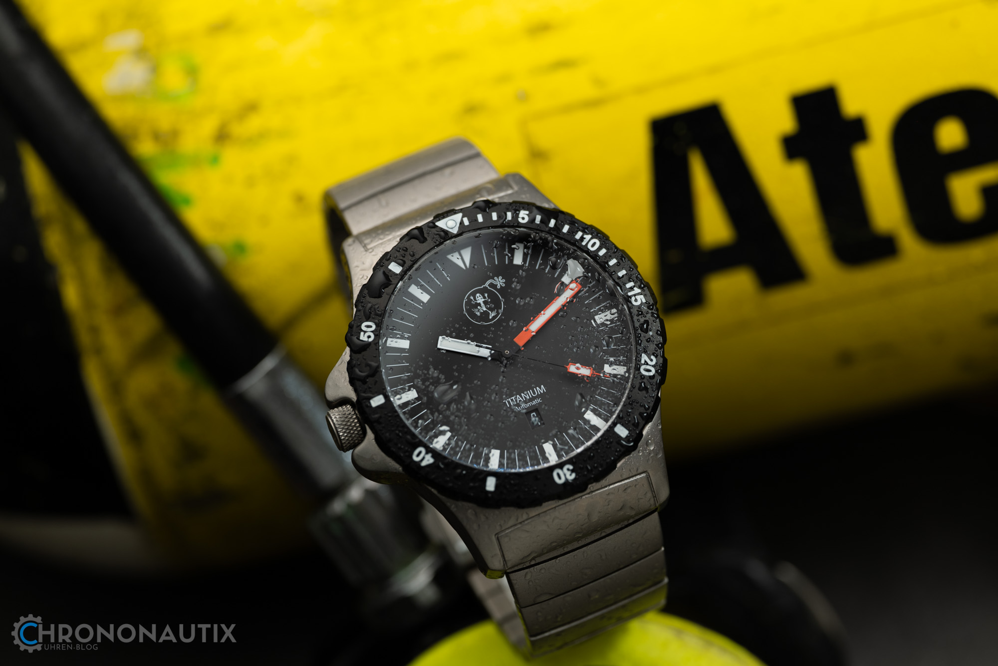 Bombfrog Titanium Automatik Test 1220015