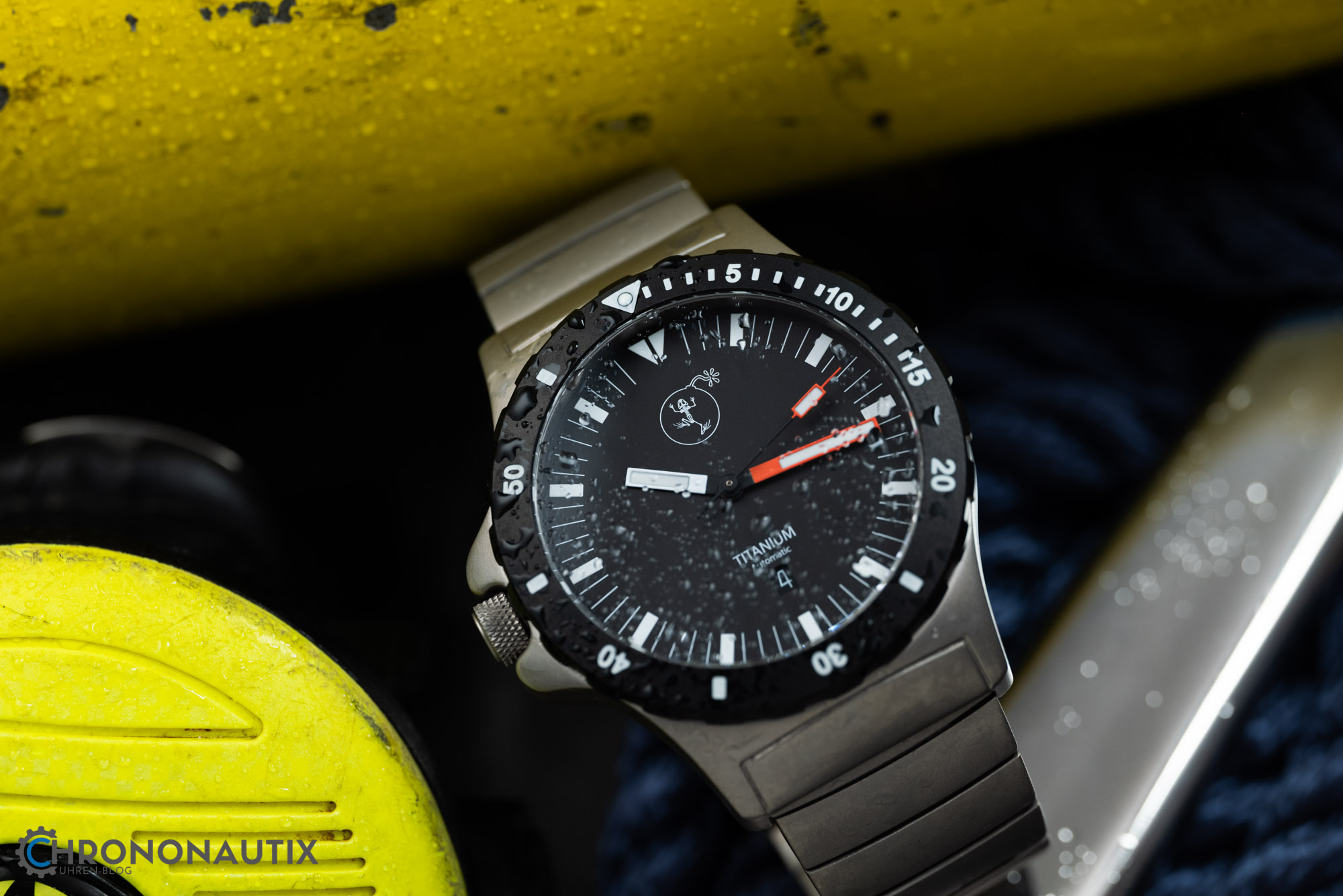 Bombfrog Titanium Automatik Test 1220021
