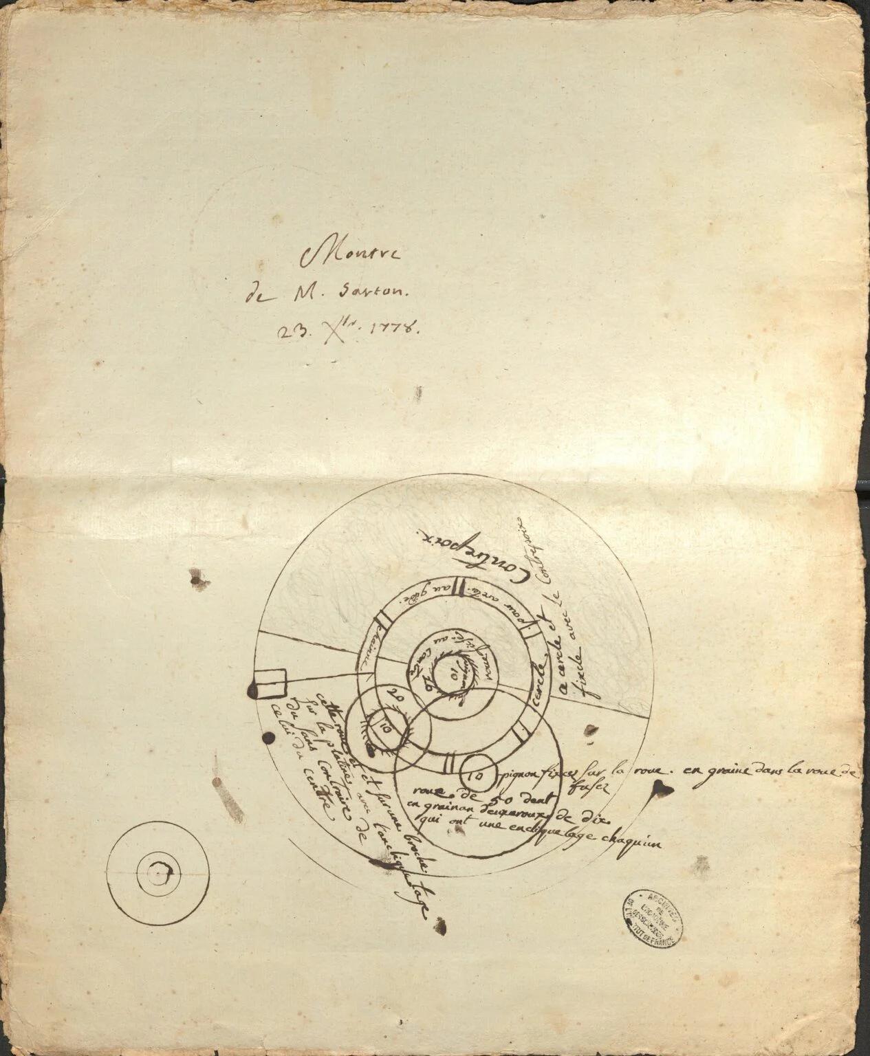 Hubert Sarton Erfindung