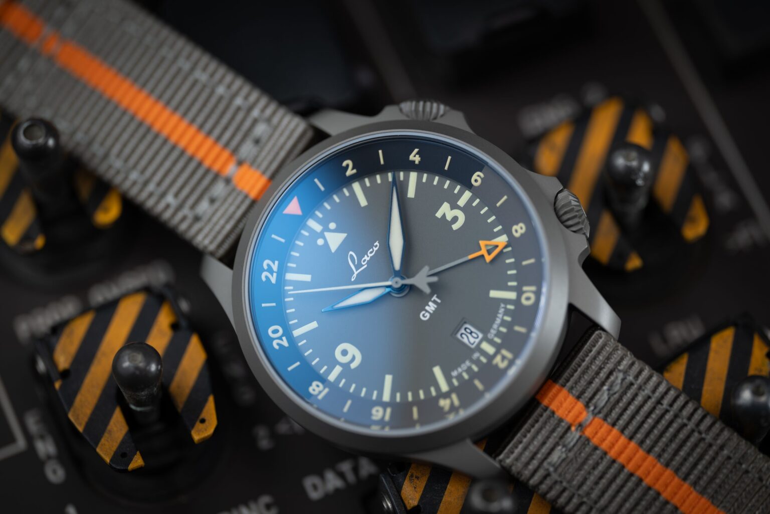 Laco Frankfurt 40 GMT Test Review 2026 EXT 1000089 Kopie