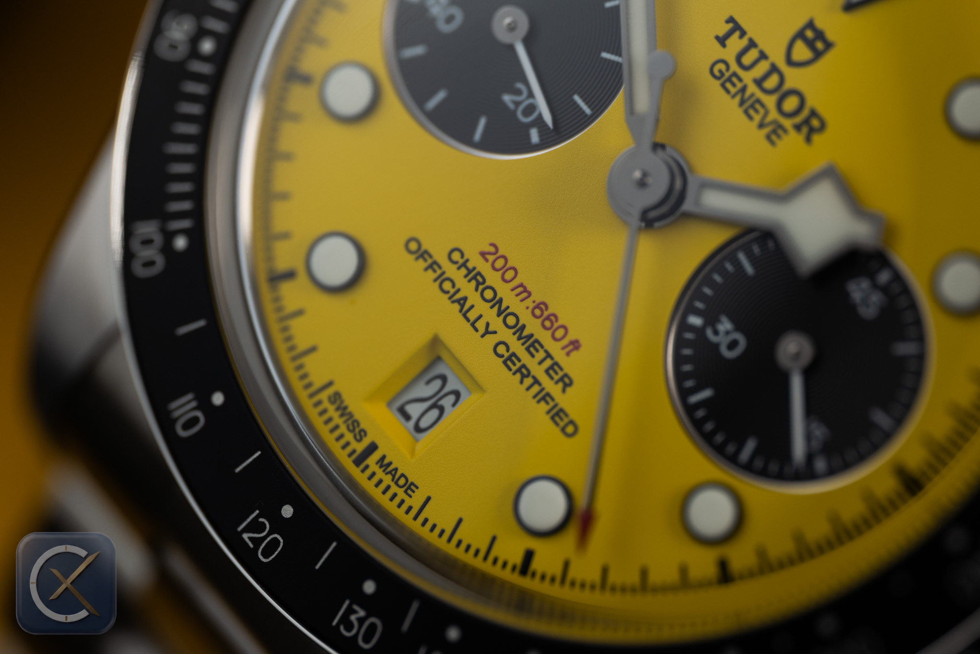 Tudor Bumblebee Black Bay Chrono Gelb Test 2026 1000326