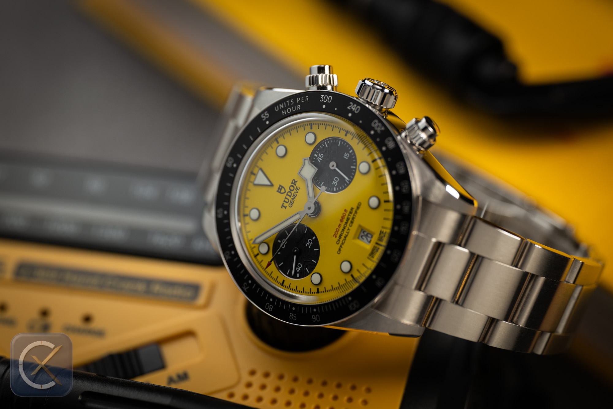Tudor Bumblebee Black Bay Chrono Gelb Test 2026 1000336