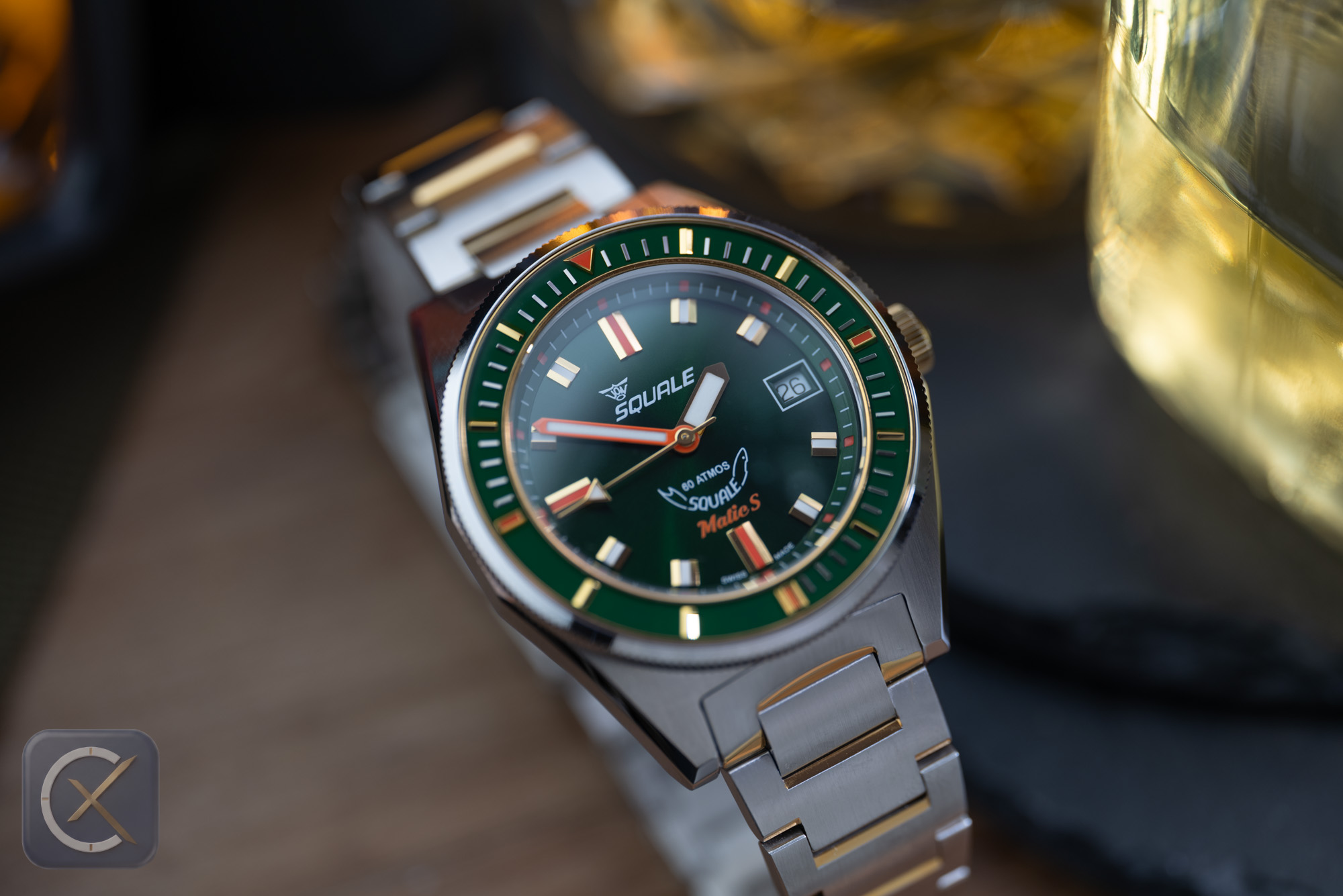 Squale Matic S Grün Review Test 2026 1000212