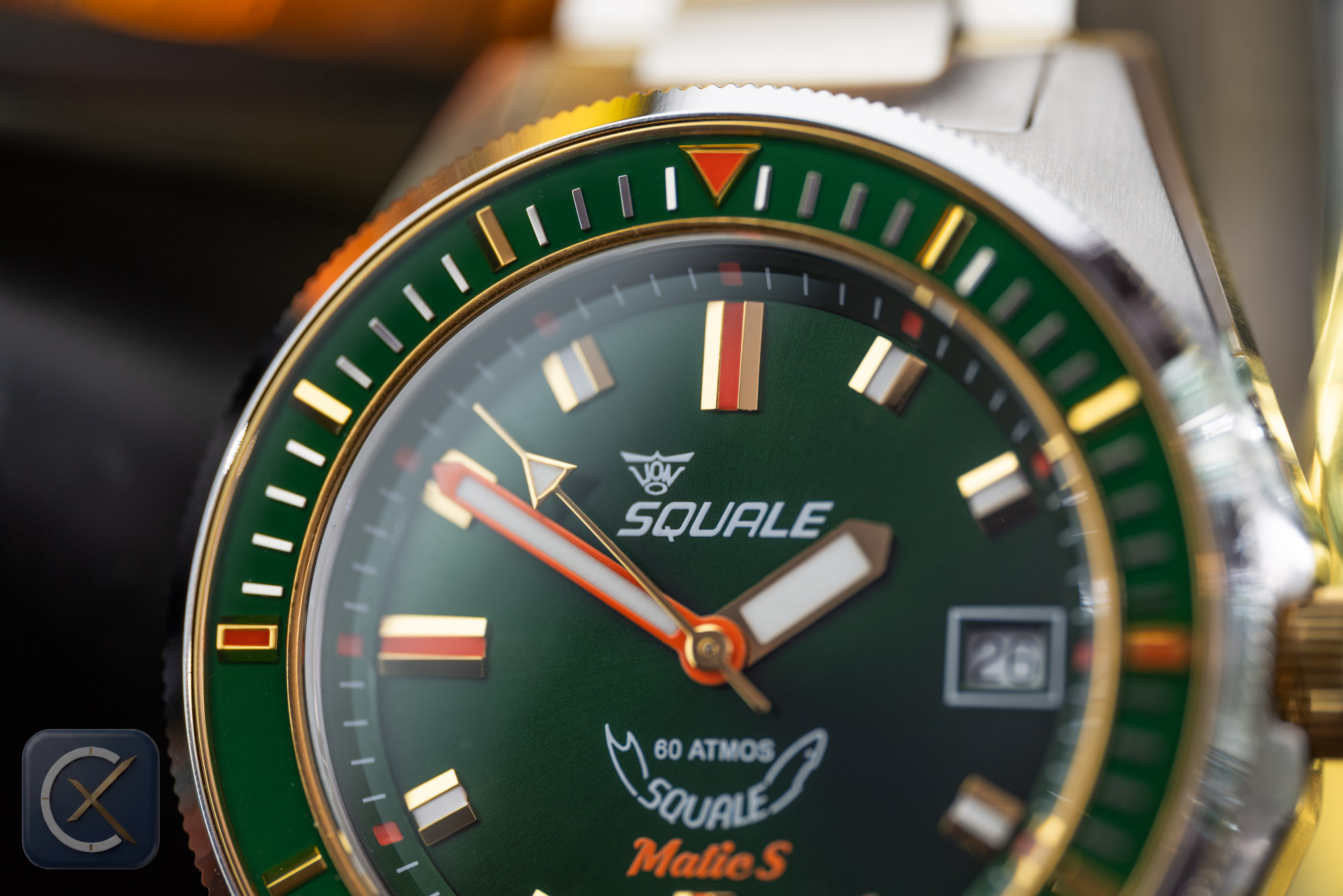Squale Matic S Grün Review Test 2026 1000217