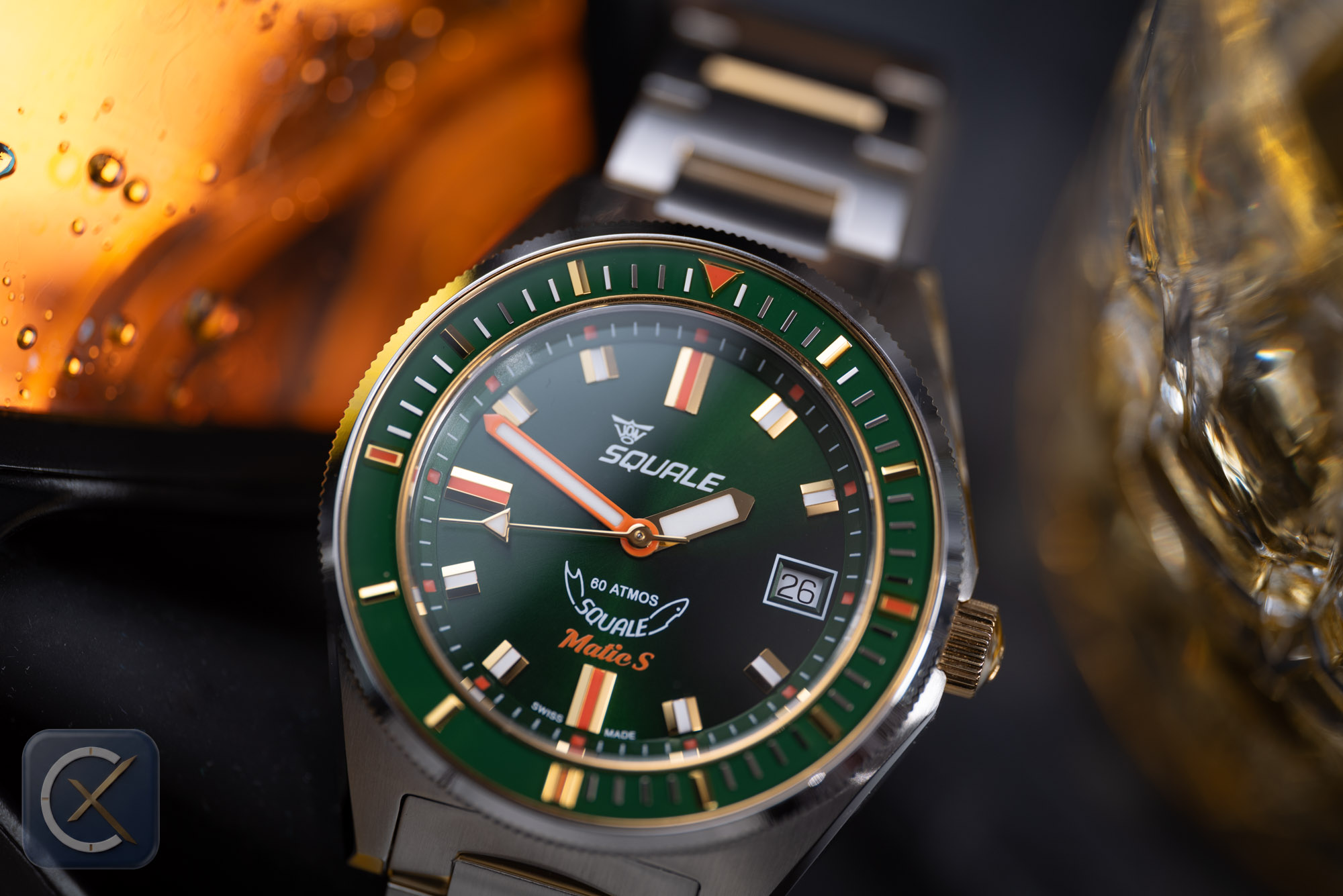 Squale Matic S Grün Review Test 2026 1000220