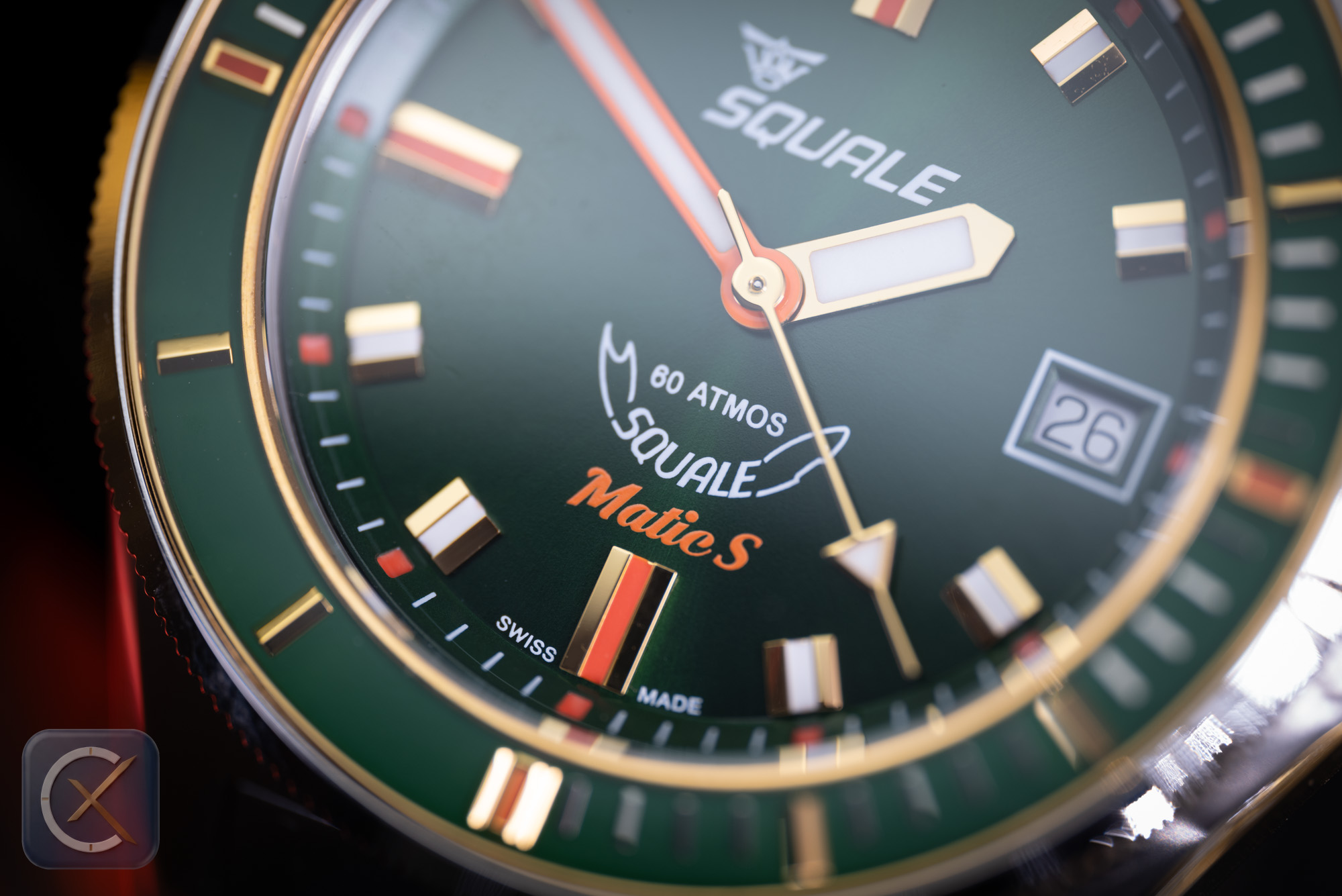 Squale Matic S Grün Review Test 2026 1000227