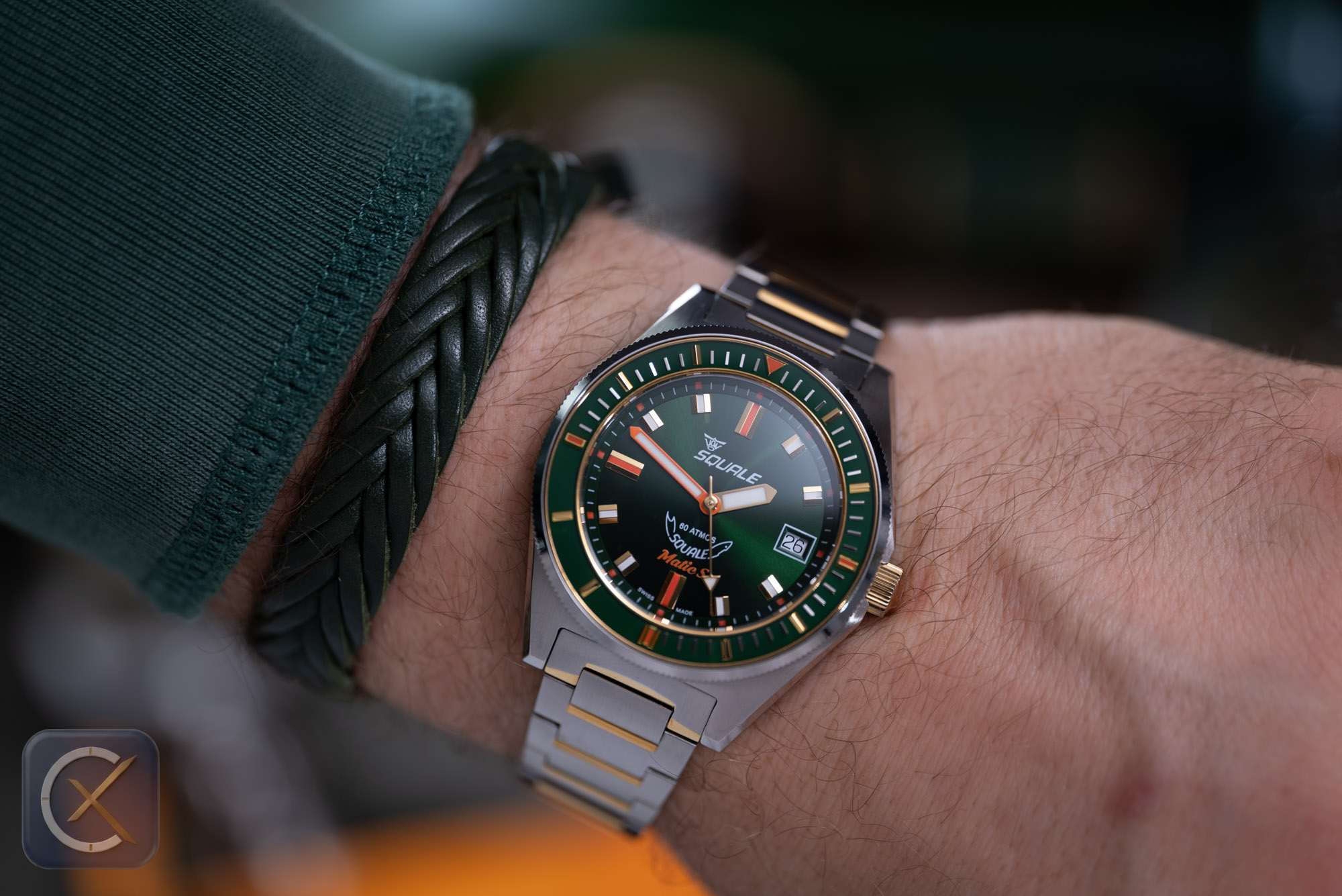 Squale Matic S Grün Review Test 2026 1000259