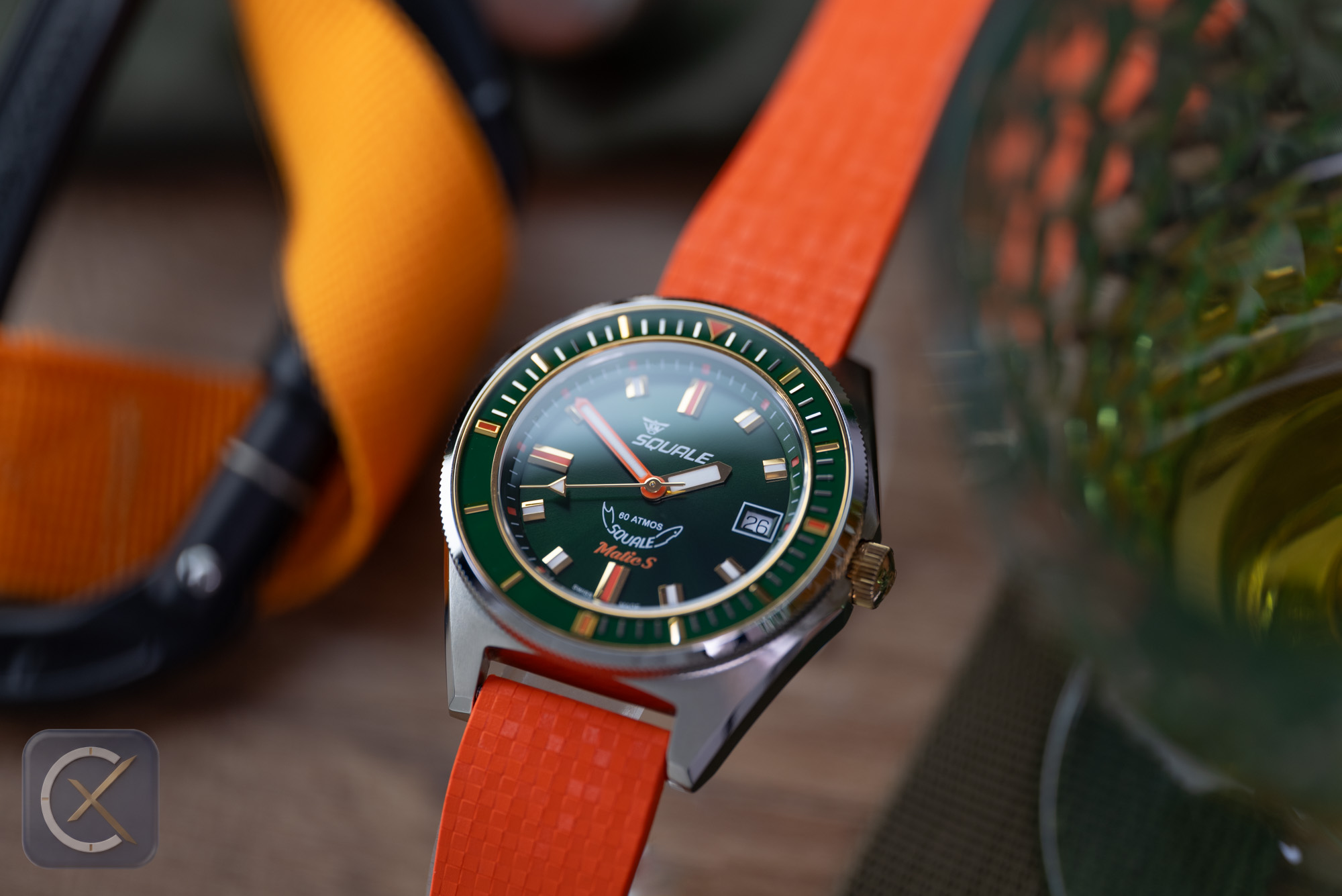 Squale Matic S Grün Review Test 2026 1000268