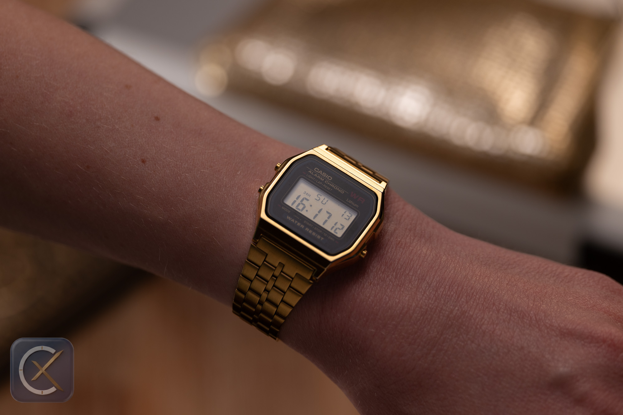 Casio F91W A159WGEA 1 GOLD